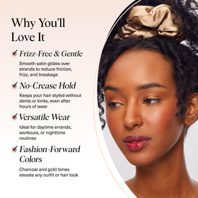 Kitsch Satin Scrunchies lifestyle scene