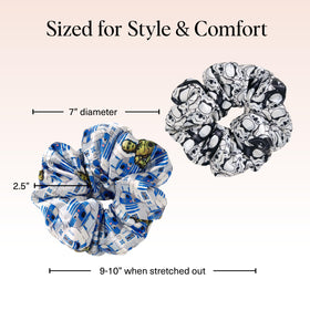 Kitsch satin scrunchies packaging