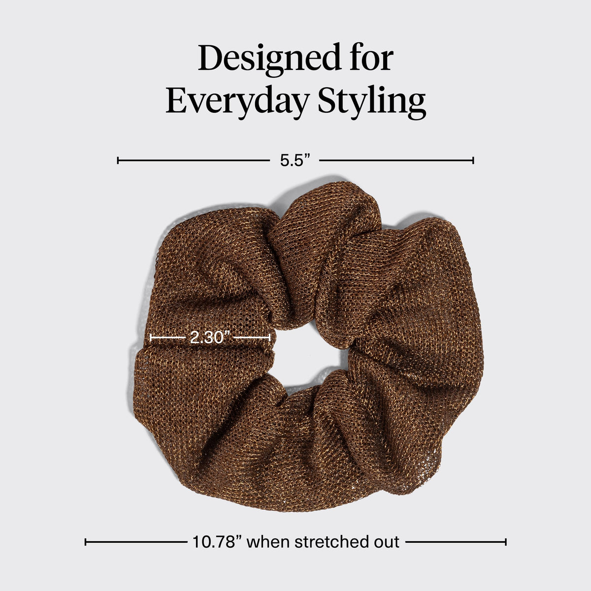 Kitsch scrunchies displayed in packaging