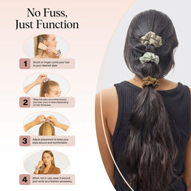 Kitsch scrunchies pack with packaging details