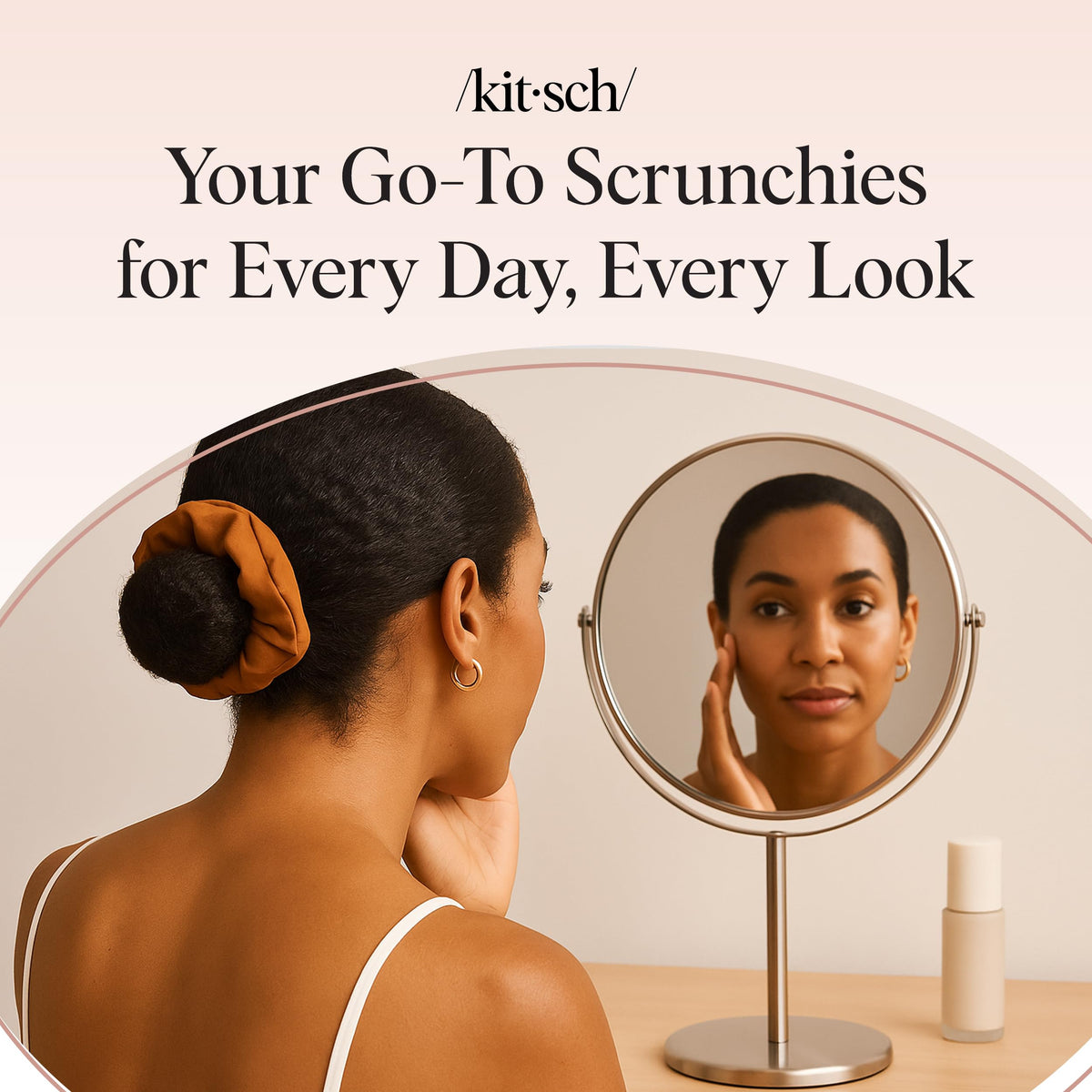 Kitsch Sedona scrunchies in gift packaging
