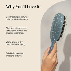 Kitsch Smooth & Polish Hair Brush packaging display