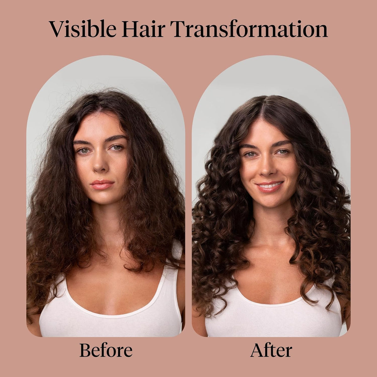 Kitsch Smoothing Castor Oil Shampoo with ingredients displayed