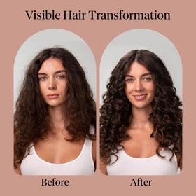 Kitsch Smoothing Castor Oil Shampoo with ingredients displayed