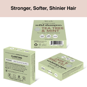 Kitsch Tea Tree Shampoo and Coconut Oil Conditioner Bars together