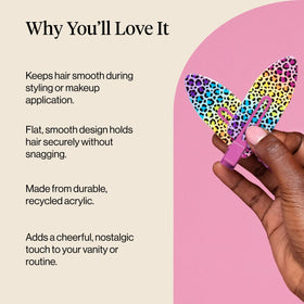 Kitsch XL Creaseless Hair Clips side view showing no crease feature