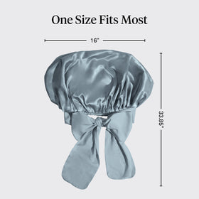 Kitsch XL Satin Bonnet laid flat showcasing satin texture