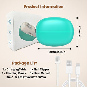 Kiwtreby electric nail clipper in use on children's nails