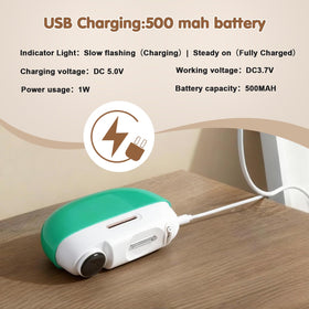 Kiwtreby electric nail clipper with Type-C charging port