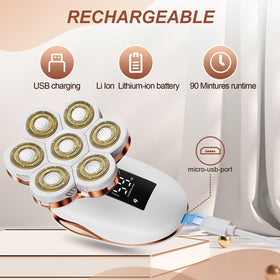 KIZUKI electric razor charging with lithium-ion battery