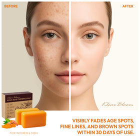 KlearBloom Kojic Acid Soap Bar packaging