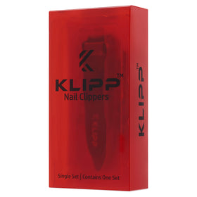 KLIPP Nail Clippers matte black finish close-up