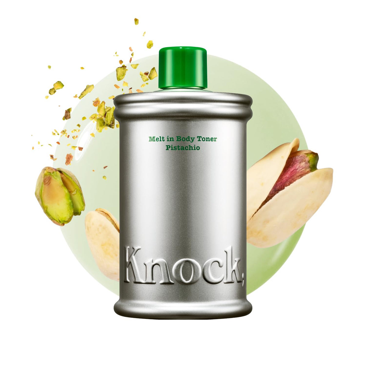 Knock Melt-In Body Toner Pistachio 381g front view
