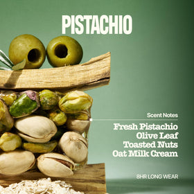 Knock Melt-In Body Toner Pistachio 381g on a bathroom shelf