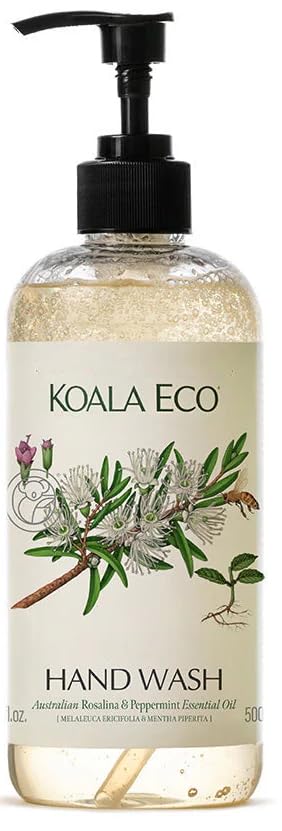 Koala Eco Hand Wash 16oz with Rosalina and Peppermint essential oils