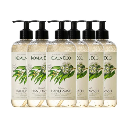 Koala Eco Hand Wash 6 Pack with Australian Lemon Eucalyptus and Rosemary scent