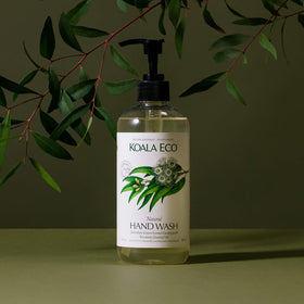 Koala Eco Hand Wash in a bathroom setting with natural light