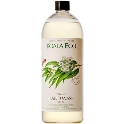 Koala Eco Hand Wash Refill 34oz bottle with Australian Lemon Eucalyptus & Rosemary