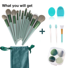 Koccido silicone facial cleansing brush included in the kit