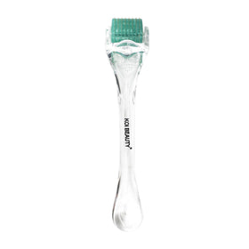 Koi Beauty Derma Roller front view with titanium microneedles