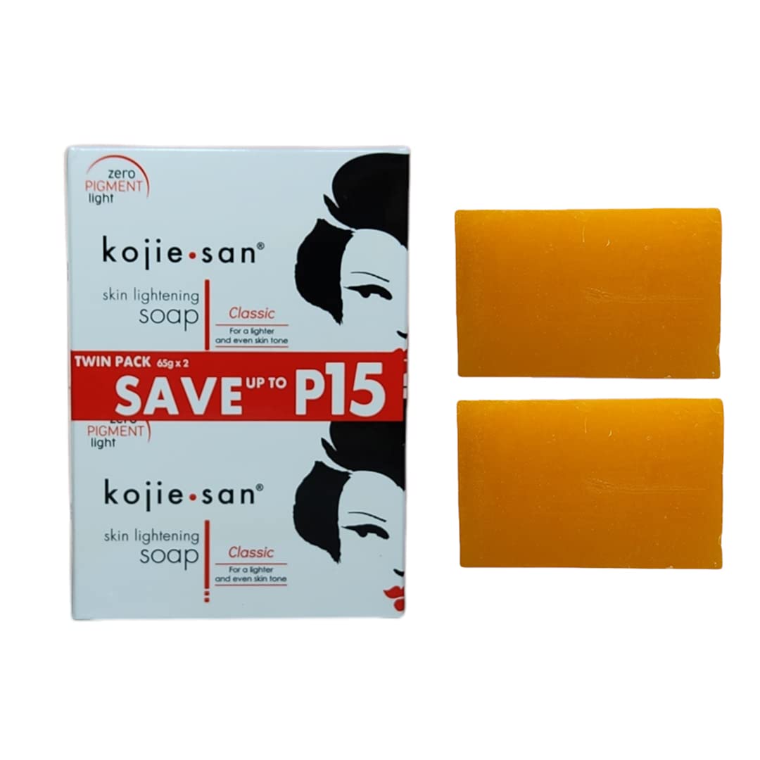 Kojie San Kojic Acid Soap Bar with ingredients list