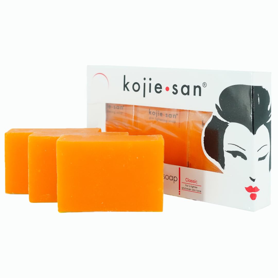 Kojie San Orange Whitening Soap 65g front view