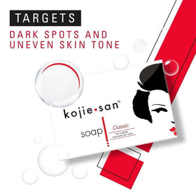 Kojie San Orange Whitening Soap lathering on hands