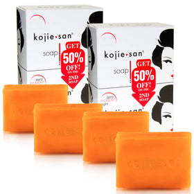 Kojie San Skin Brightening Soap 135g bar front view
