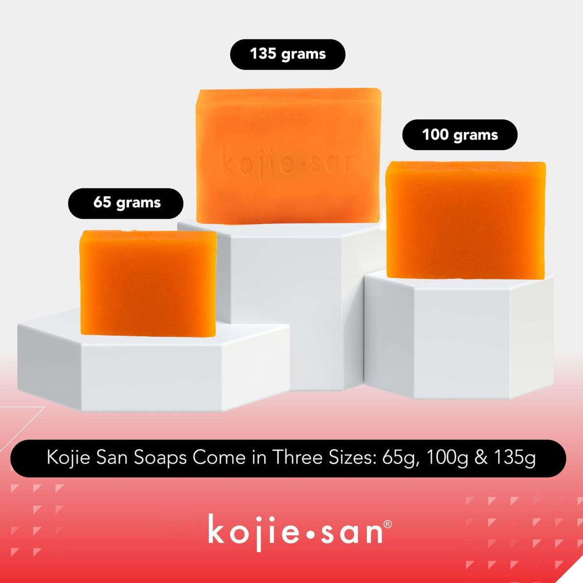 Kojie San Skin Brightening Soap packaging side view