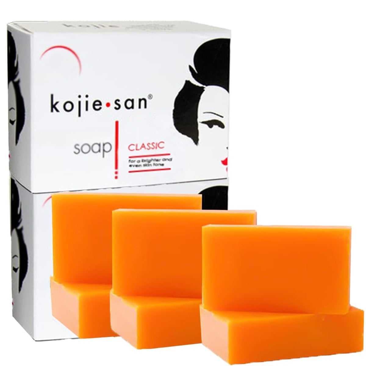 Kojie San Skin Soap Original Kojic Acid 65g front view