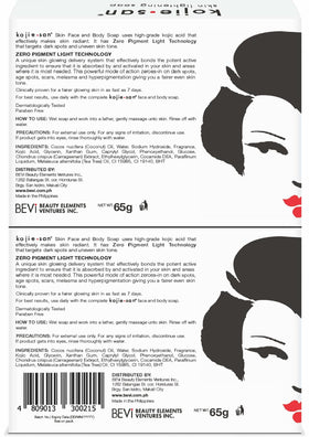 Kojie San Skin Soap Original Kojic Acid 65g texture