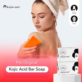 Kojie San soap with coconut and tea tree oil