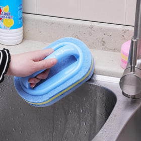 Koksi Cleaning Brush used on a carpet surface