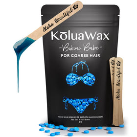 KoluaWax Hard Wax Beads 1lb package front view