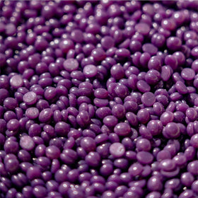 KoluaWax Wax Beads Lavender close-up of beads