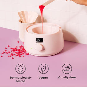 KoluaWax Waxing Kit for Brazilian and bikini hair removal