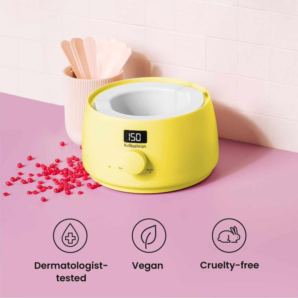 KoluaWax Waxing Kit how-to guide