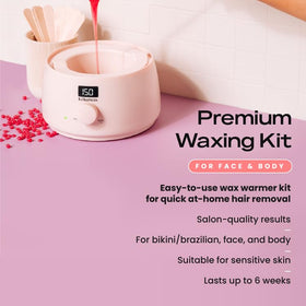 KoluaWax Waxing Kit silicone wax pot close-up