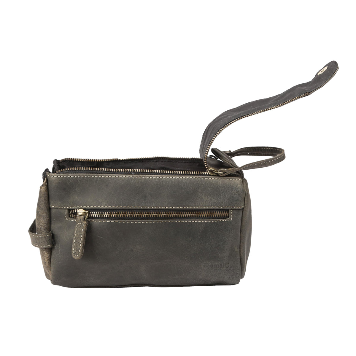 KomalC Toiletry Bag external zipper for easy access