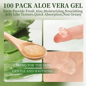 KONEUK Aloe Vera Gel displayed with travel essentials