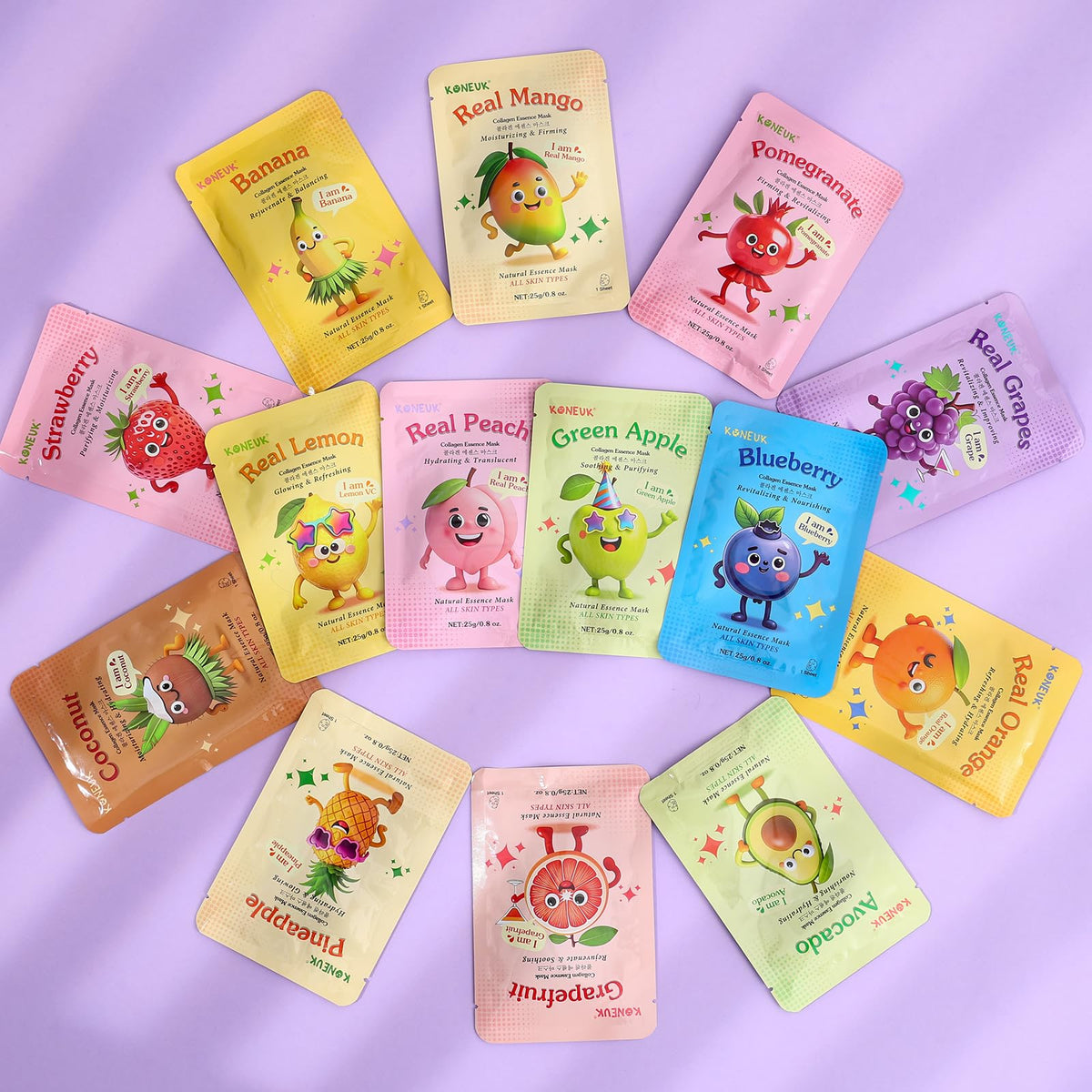 KONEUK face masks instructions for use
