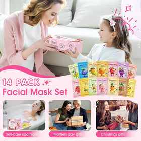 KONEUK fruit face mask featuring avocado design
