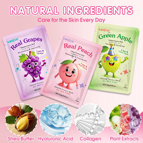 KONEUK fruit face mask featuring pineapple design