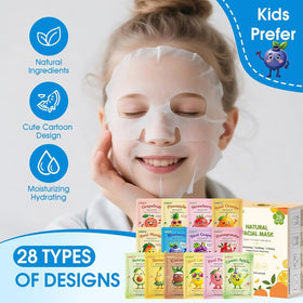 KONEUK Fruit Face Mask with strawberry design