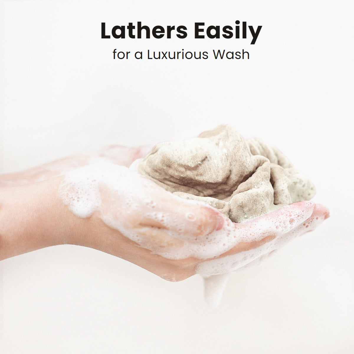 Konssy face cloths with a cleanser bottle for skincare