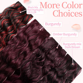 KooKaStyle 7-inch clip-in weft with 4 clips