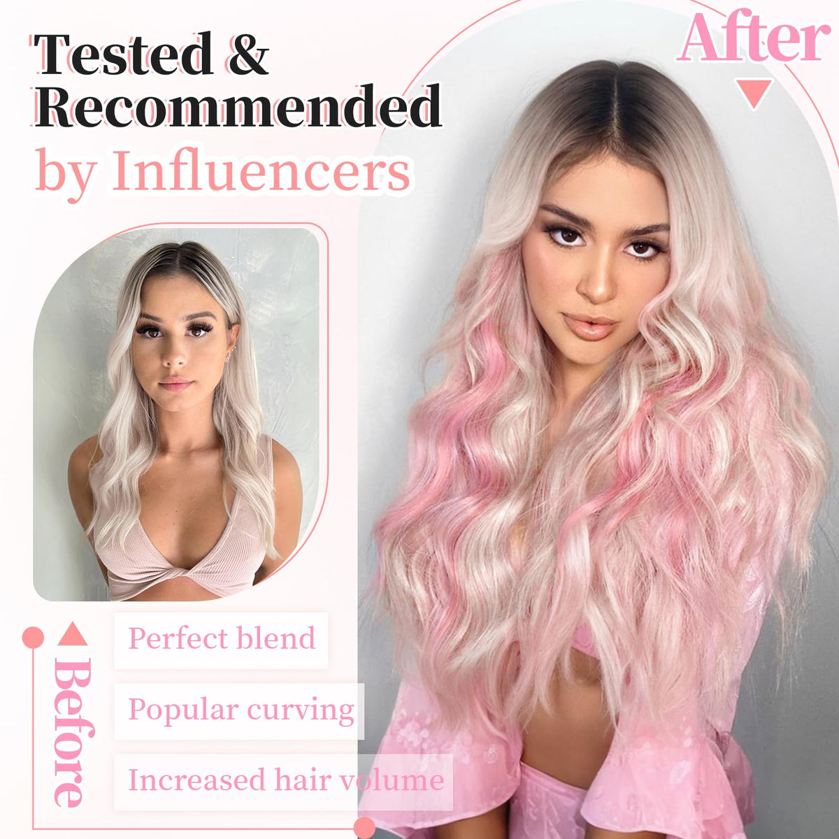 KooKaStyle Clip in Hair Extensions in a lifestyle setting