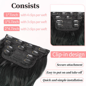 KooKaStyle Clip in Hair Extensions lifestyle scene