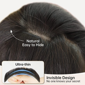 KooKaStyle Clip in Synthetic Hair Extensions back view displaying length