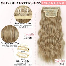 KooKaStyle hair extensions packaging with details